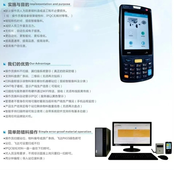 SMT貼片機(jī)防錯(cuò)料 PCBA防錯(cuò)料追溯系統(tǒng)(圖1)